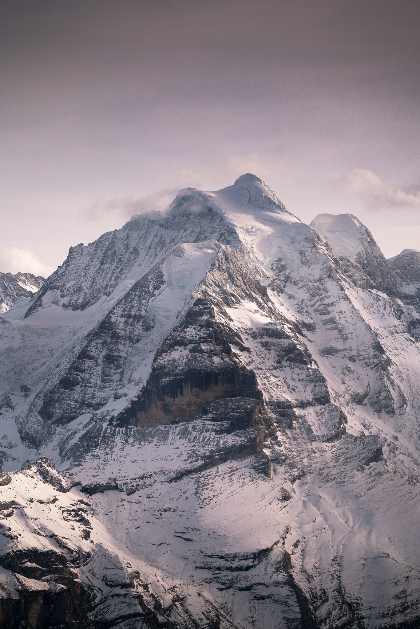 Fotografie Print – Jungfrau Schweizer Alpen