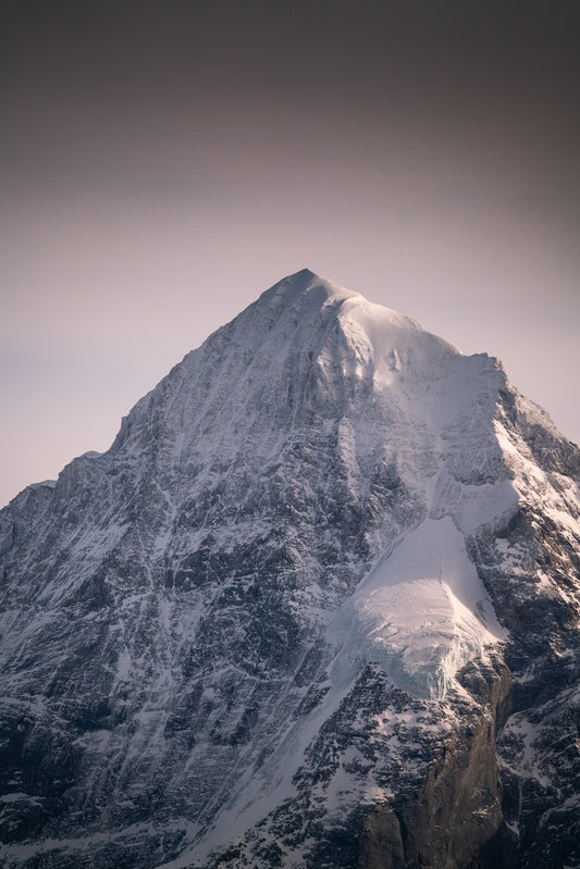 Fotografie Print – Mönch Schweizer Alpen