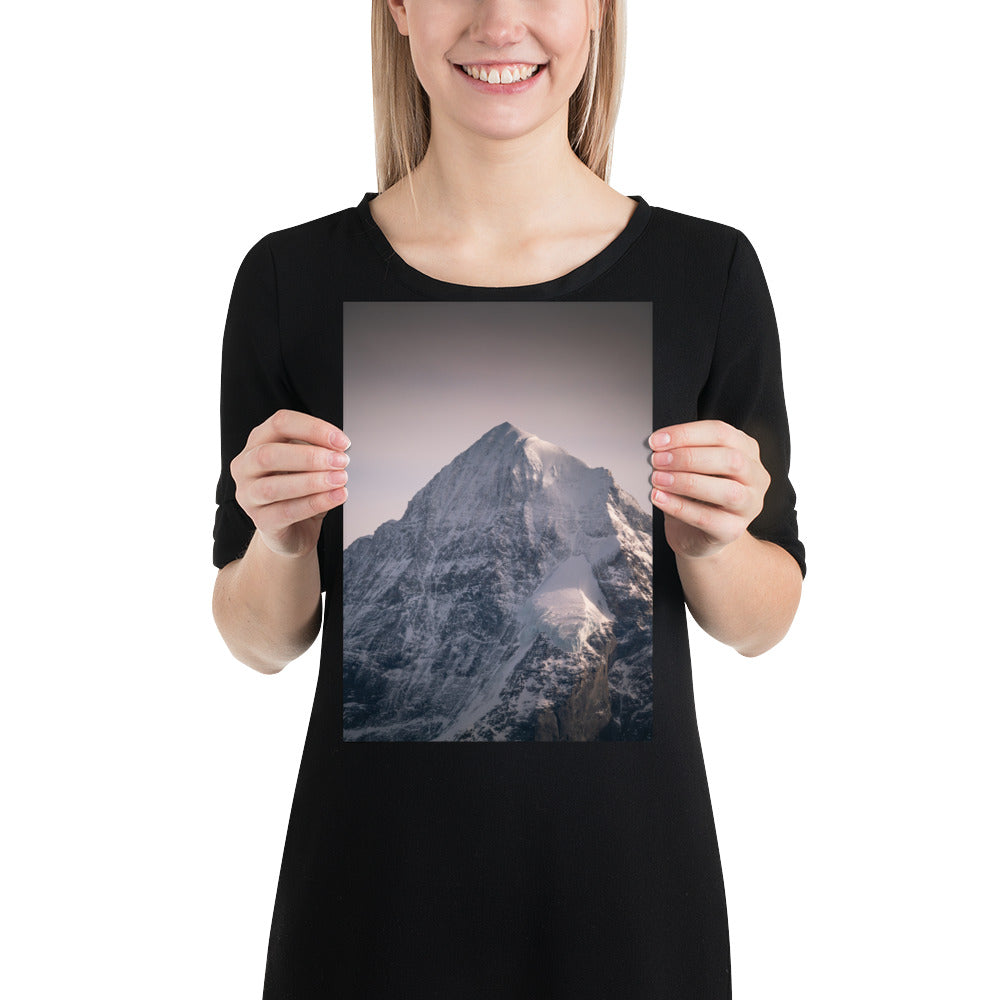 Fotografie Print – Mönch Schweizer Alpen