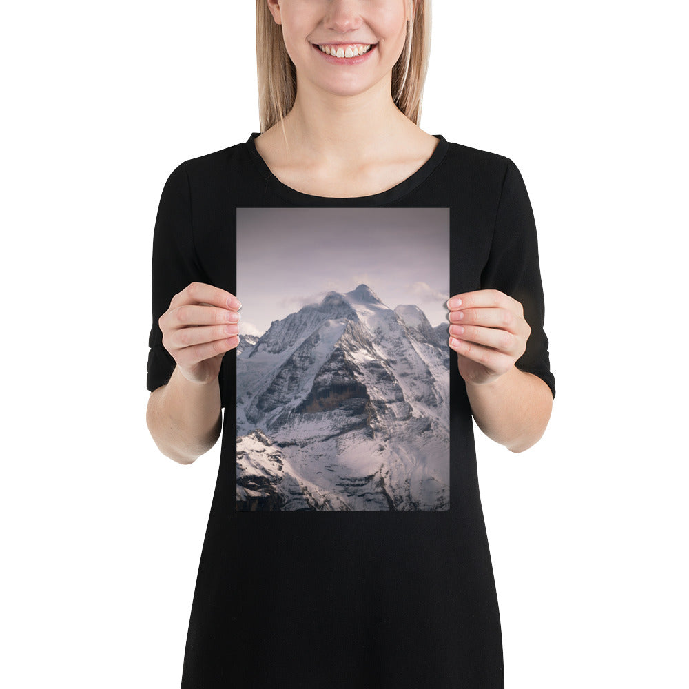 Fotografie Print – Jungfrau Schweizer Alpen