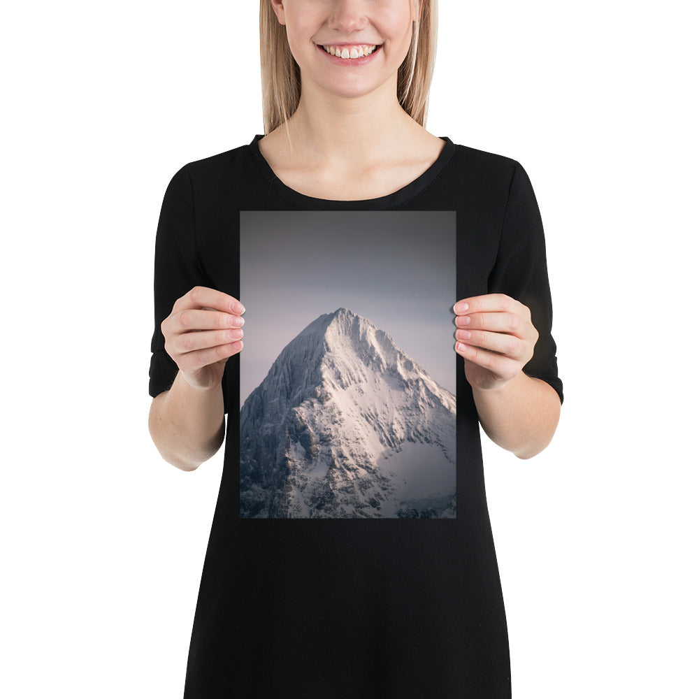 Fotografie Print – Eiger Nordwand Schweizer Alpen