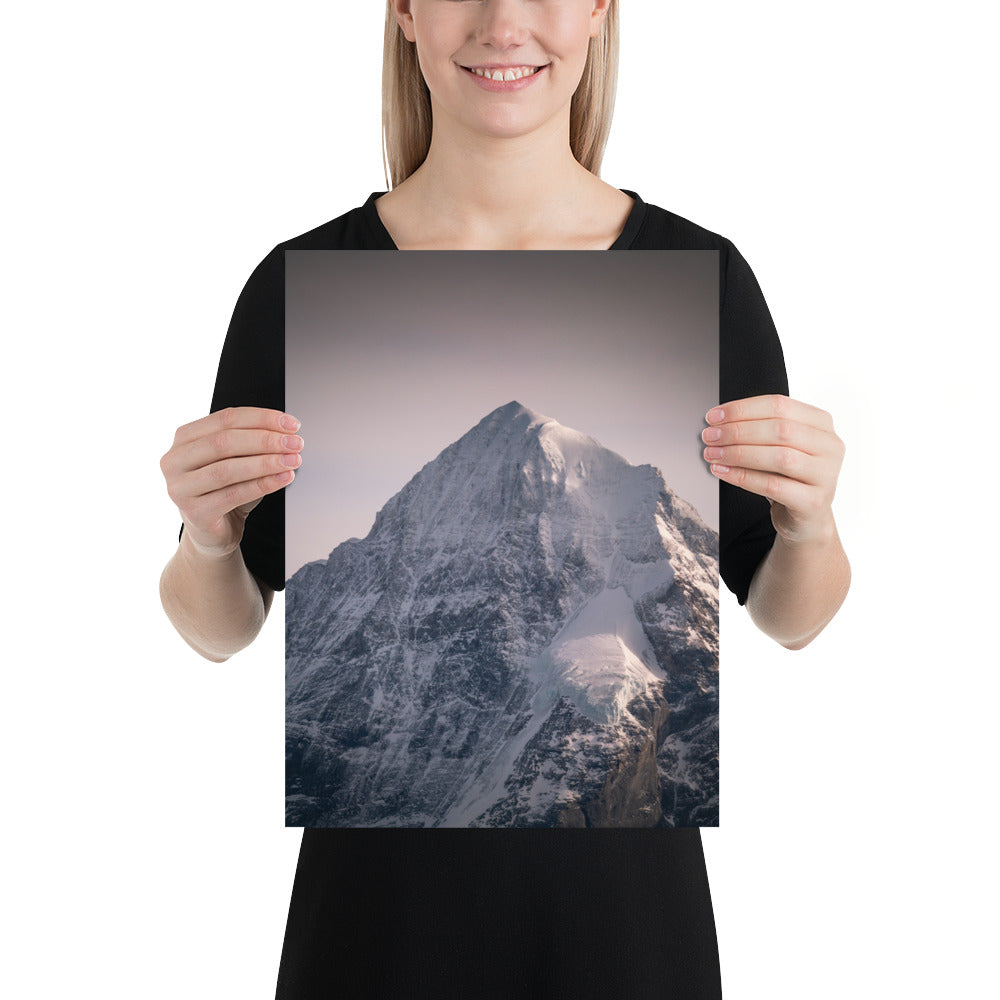Fotografie Print – Mönch Schweizer Alpen
