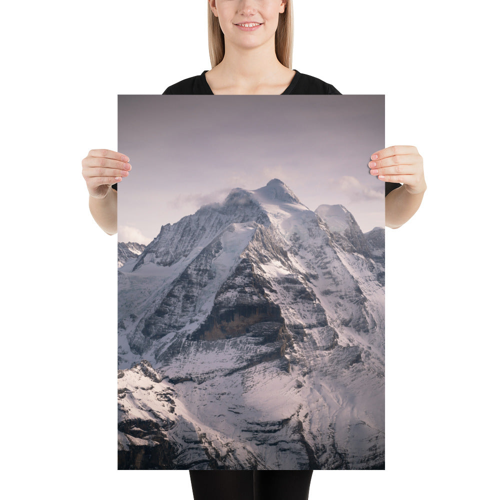 Fotografie Print – Jungfrau Schweizer Alpen