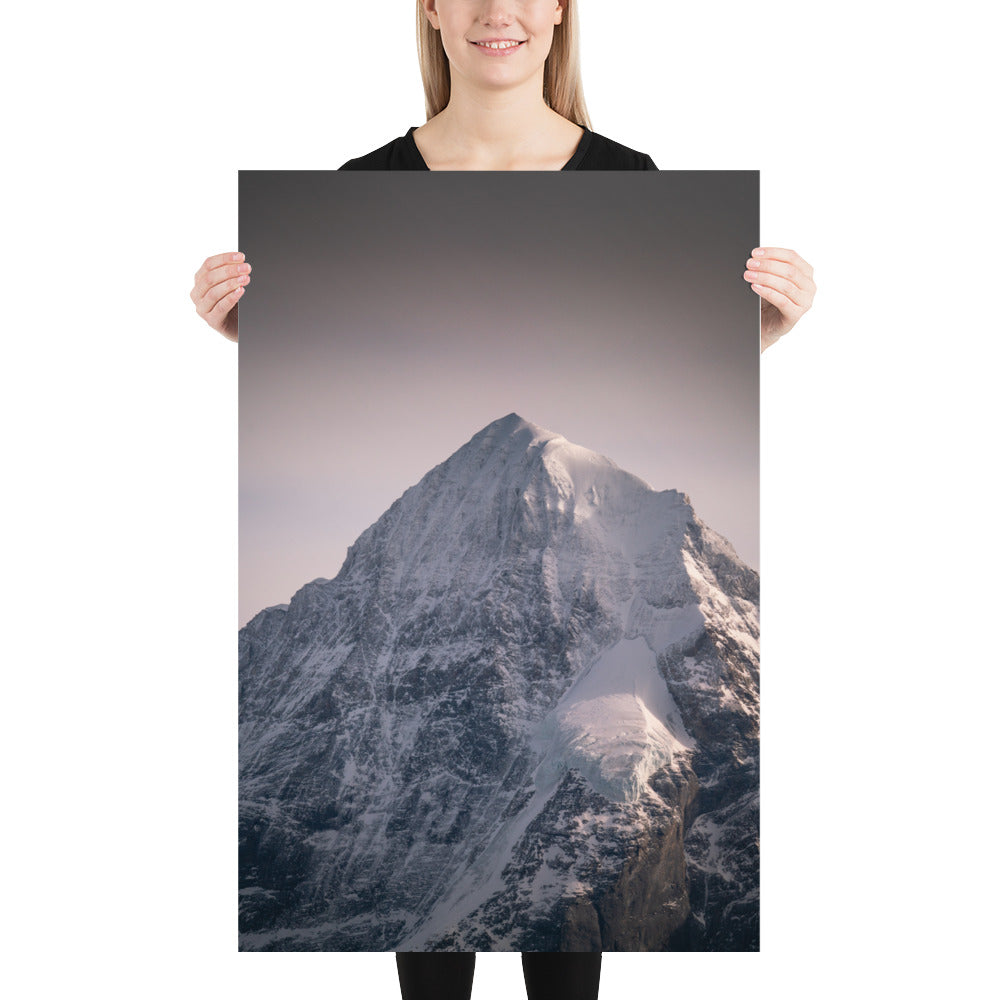 Fotografie Print – Mönch Schweizer Alpen