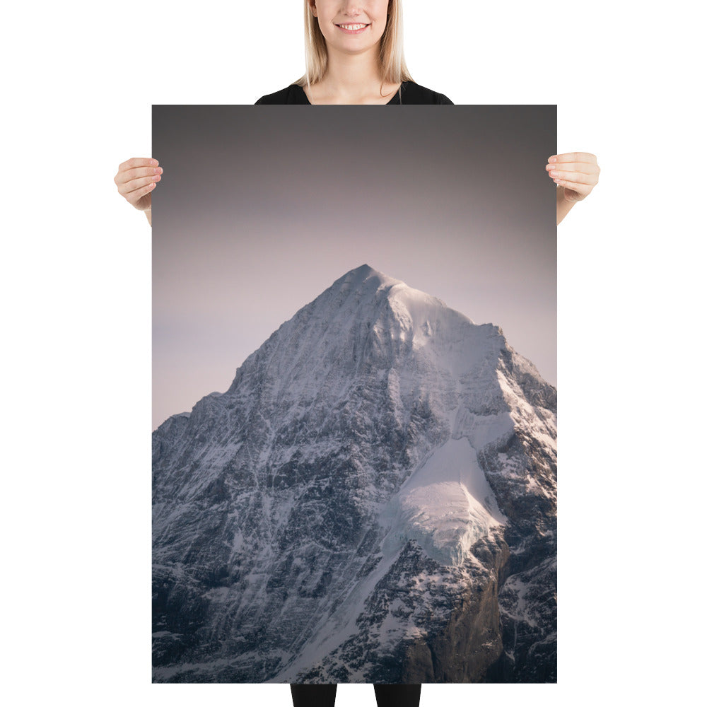 Fotografie Print – Mönch Schweizer Alpen