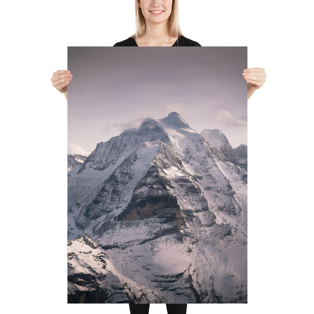 Fotografie Print – Jungfrau Schweizer Alpen