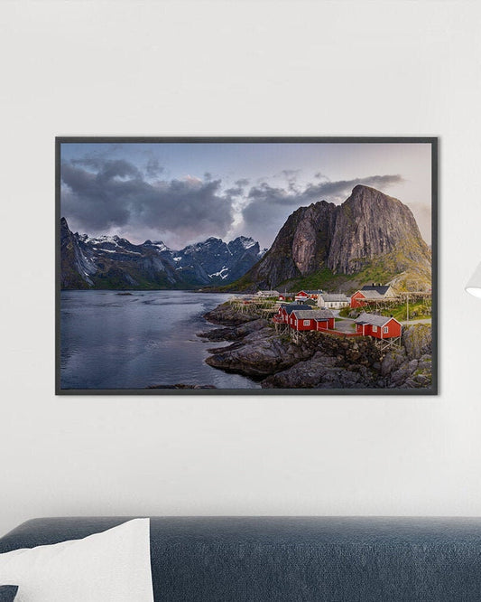 Fotografie-Print - Reine Lofoten Norwegen Insel