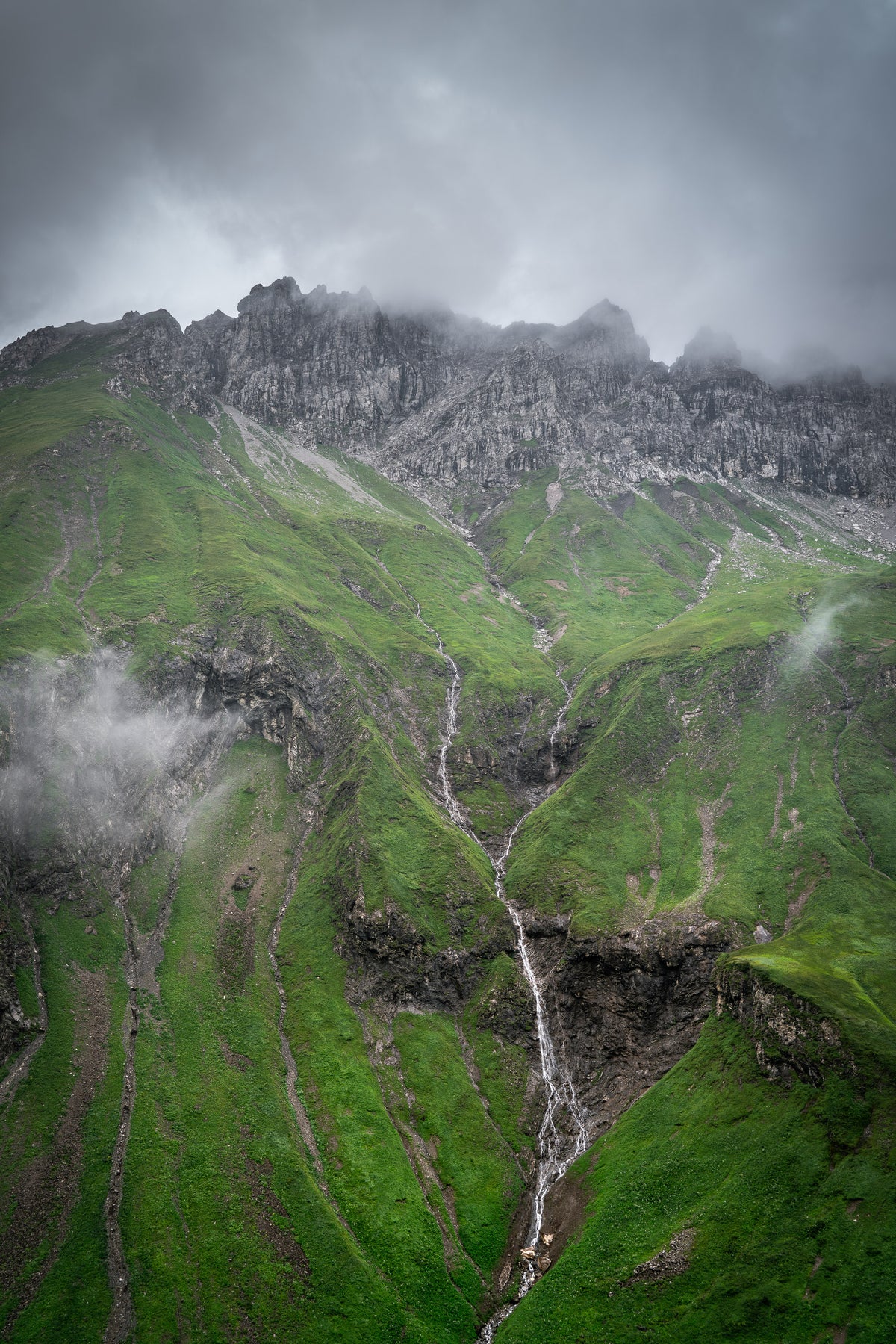 Nebel über den Krottenspitzen