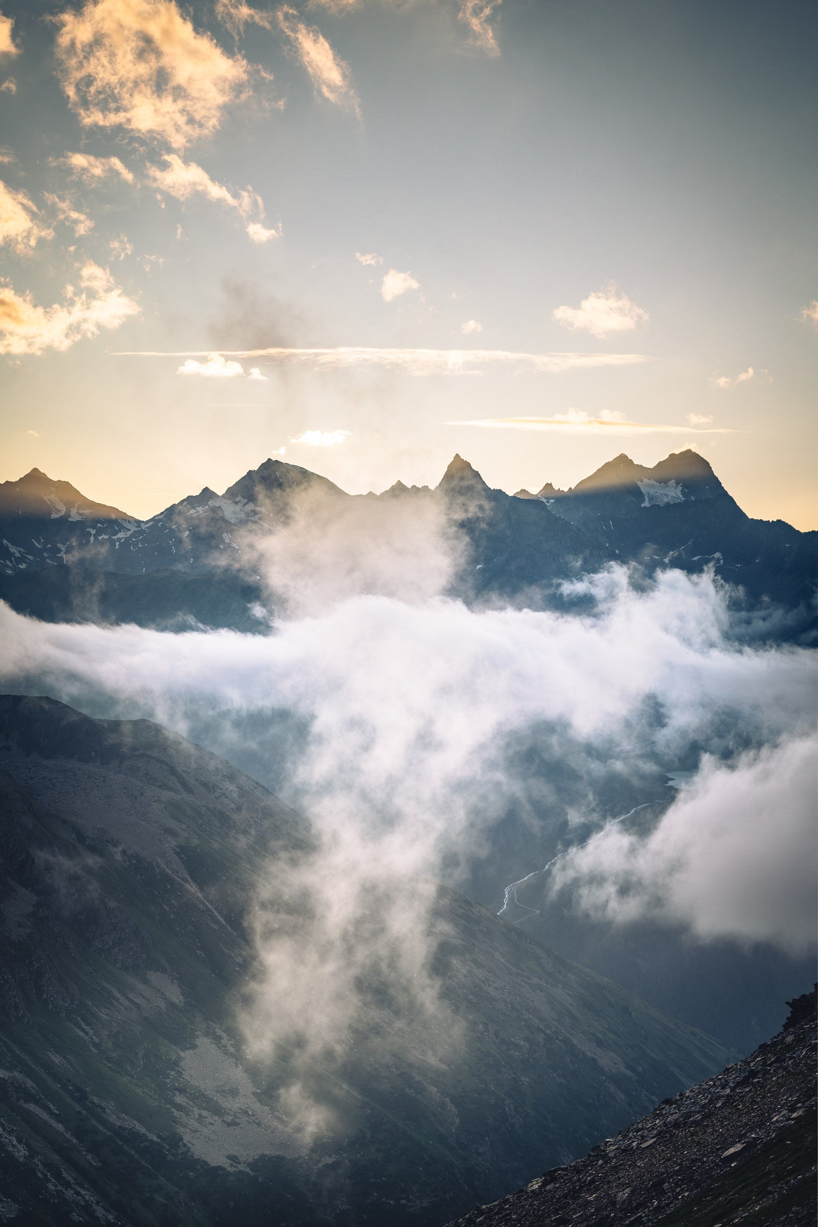 Wolkenmeer im Pitztal