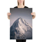 Fotografie Print – Eiger Nordwand Schweizer Alpen