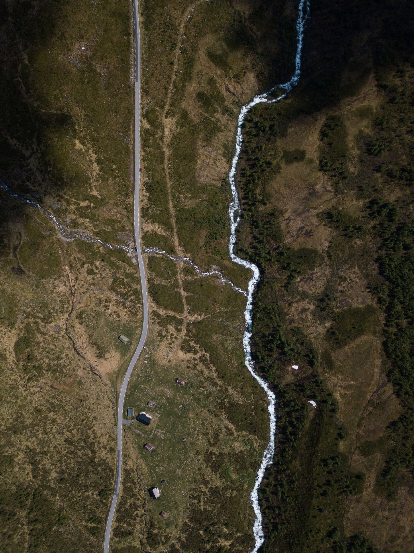 Photographic Print - Norway Aerial Plateau Sogn og Fjordane