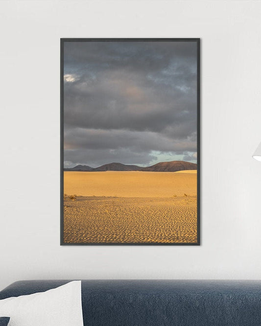 Sunrise in the dunes of Corralejo