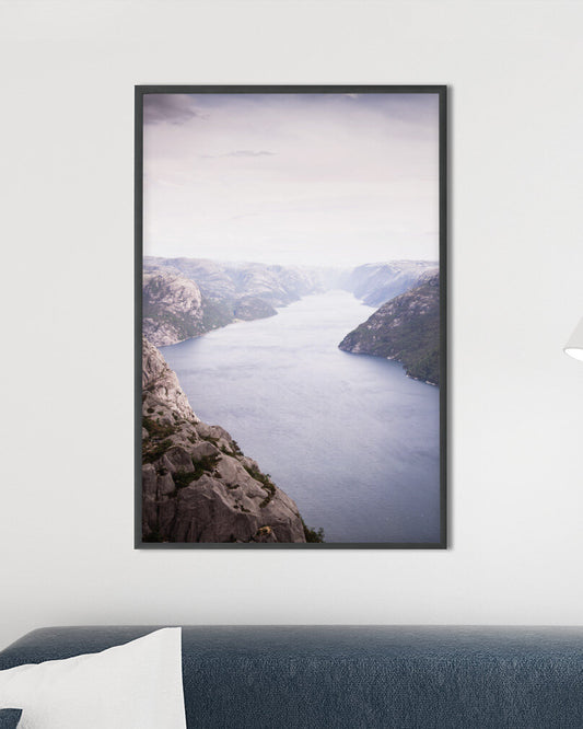 Photographic Print - Pulpit Rock Lysefjord Norway